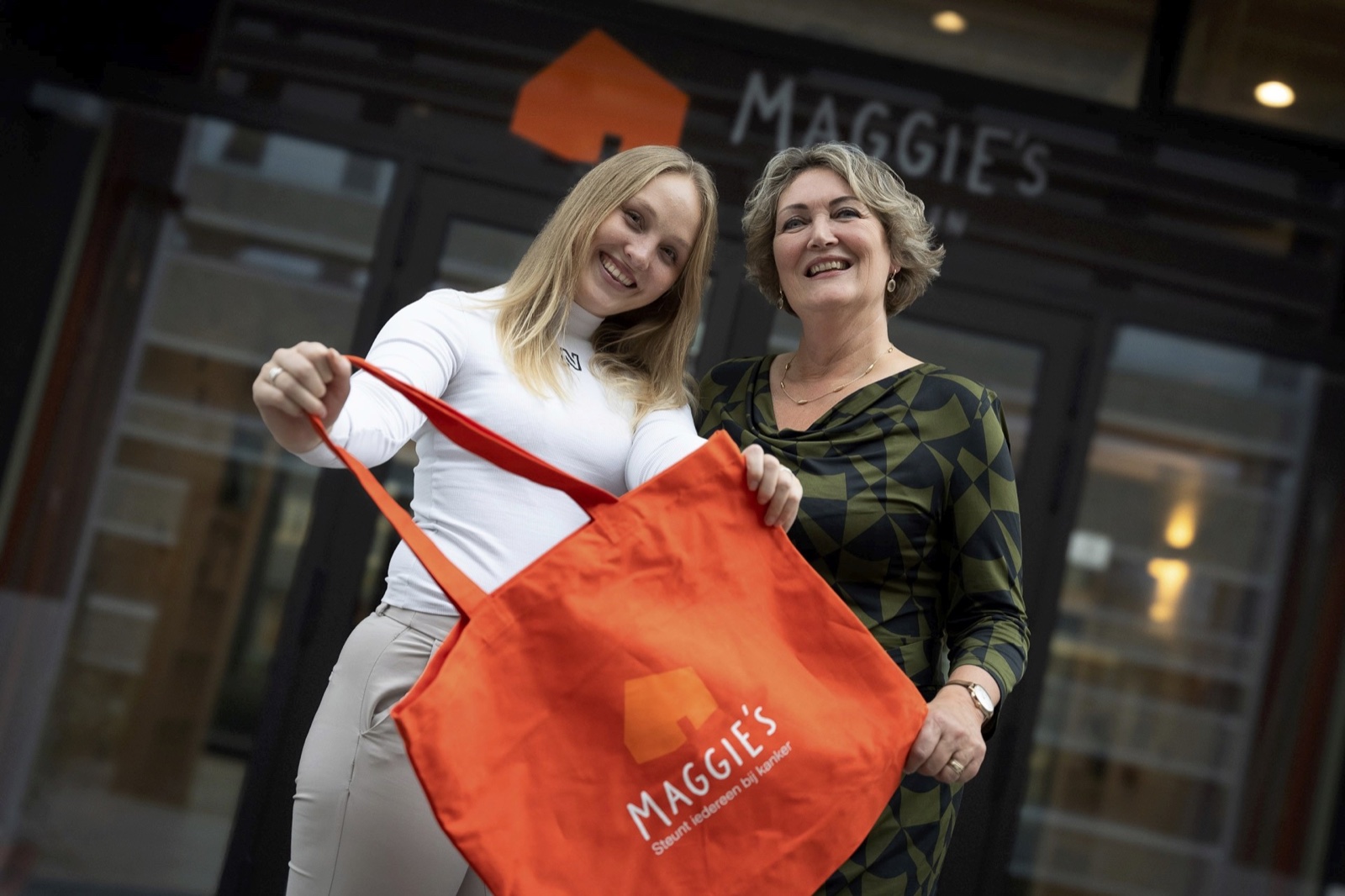 Lisanne Spaander bij Maggie’s Center Groningen